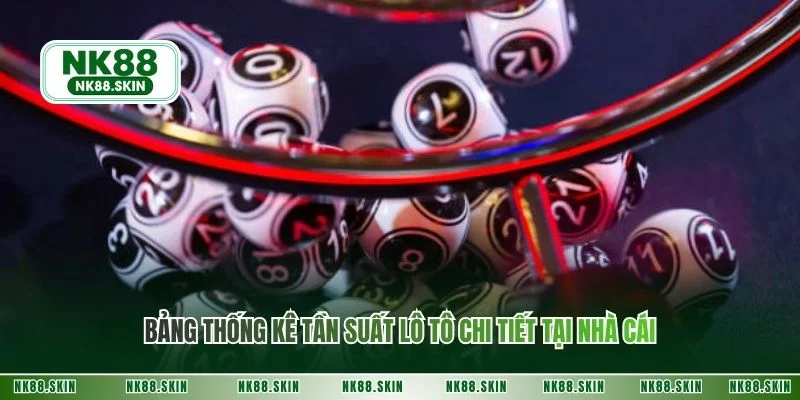 Bảng thống kê tần suất lô tô chi tiết tại nhà cái